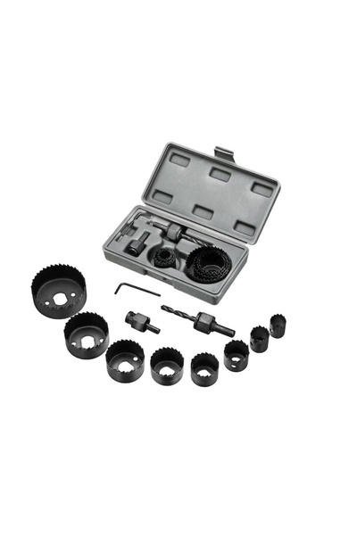 DDT Set de 11 freze pentru găurirea lemnului, gips-cartonului, plasticului 19...