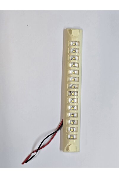 24 VOLT BEYAZ IŞIK(6500K) PERGOLA TENTE LEDİ AYDINLATMA KAPAKLI 5 ADET