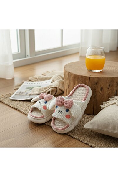 OEM Cheerful slippers for women, Open-toe slippers, Bunny model, P2071