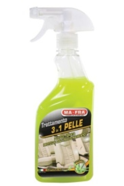 MAFRA Interior Detailing Pack - 3-in-1 Leather Treatment 500 ml + K2 LEFA 40x40 cm Cloth