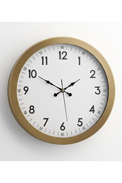 Butik Saat Ceas de perete decorativ din metal antic |   36 cm |   Ceasuri Boutique