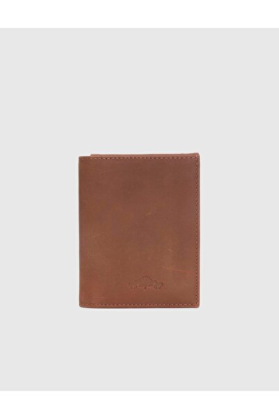İLVİ Aron Genuine Crazy Leather Brown Men's Wallet