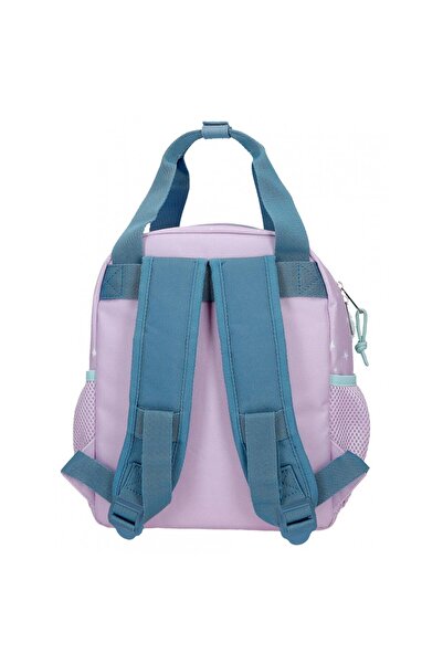 Disney Girls' kindergarten backpack, Lovely Stitch, adaptable, lilac, 23x28x10 cm