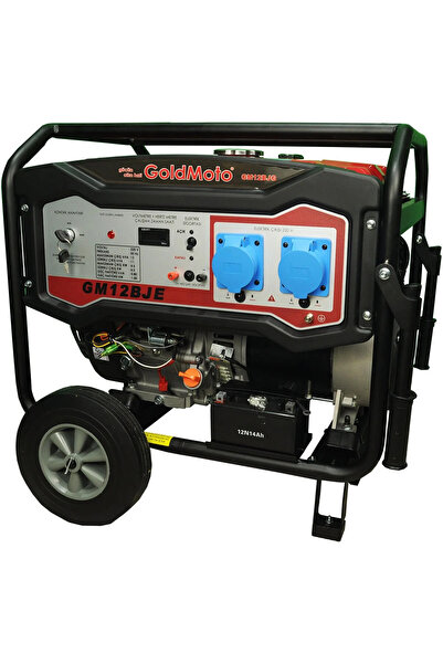 gold moto GoldMoto GM12BJ Marşlı 12kVA Monofaze Benzinli Jeneratör