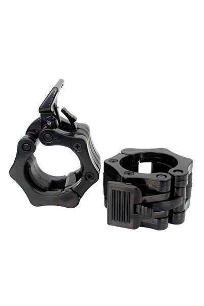 ZOCO BODY FIT Set de 2 ace de siguranță pentru bară olimpică, Zoco Body Fit® GLPJ006, diametru 50 mm, negru