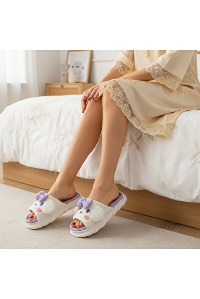OEM Cheerful slippers for women, Open-toe slippers, Bunny model, P2071