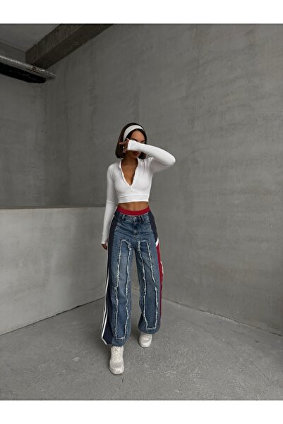 ADAMODA.RO Flared jeans with pleats