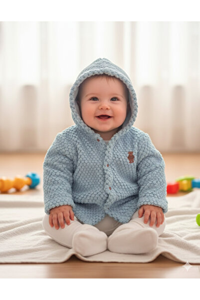 TinyAlp Bebitof Winter Soft Baby Boy Cardigan
