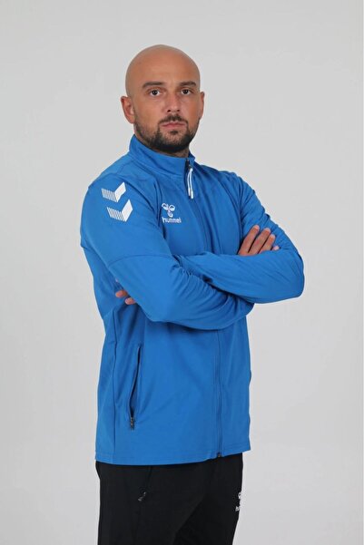 hummel , Sweat KAMP EŞOFMAN ÜSTÜ Oregon Tam Fermuar-Mavi - 3XL