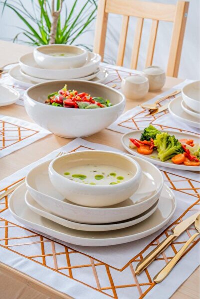 ACAR PLANET COLLECTİON 6 KİŞİLİK 29 PARÇA YEMEK TAKIMI