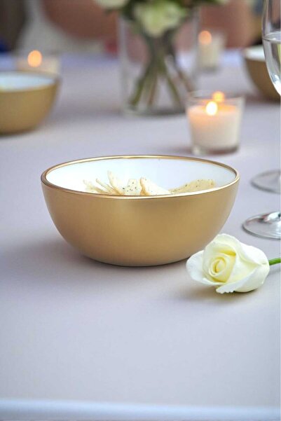 Luminarc Diwali 6 Pieces 12 cm Gilded Multi-Purpose Bowl Gld