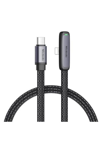 Mcdodo CA-3350 36W Typec iPhone L Tip Data Şarj Kablo 1.2M - Siyah