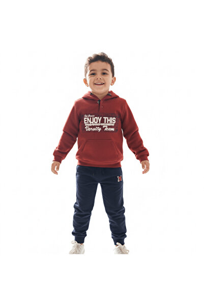 alqarat Varsity Team Fleece Hoodie & Jogger Set