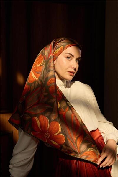 Silk Home Μεταξωτό μαντήλι από μετάξι 11493-14