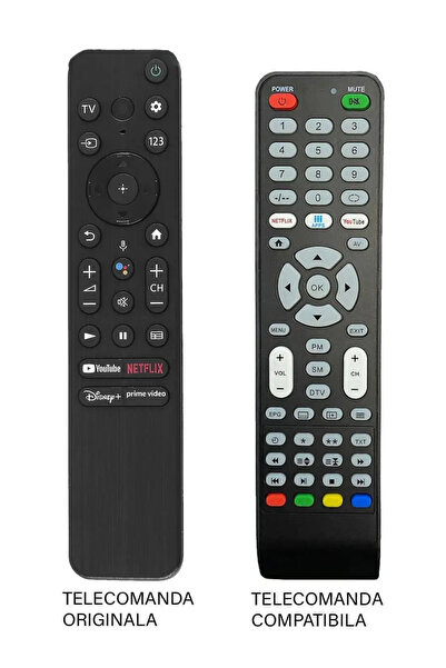OEM Sony TV replacement remote control RMF-TX800U compatible code ER1319-N /MFY1309 (566)