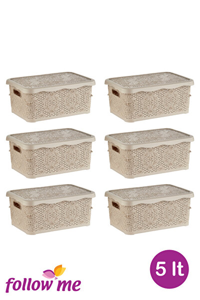 follow me Embroidery Multi-Purpose Box 5Lt (6 Pieces)