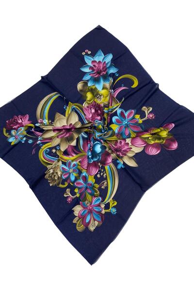 NİSA İPEK Desenli Oyalık Yazma 100 cm.