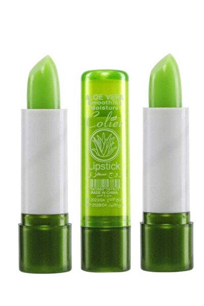 Collier أحمر شفاه مرطب ومنعم مكون من 3 قطع مع خلاصة الصبار