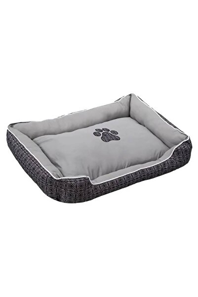 NO BRAND Dog bed, 110x80x25 cm, Waterproof, Non-slip, Grey