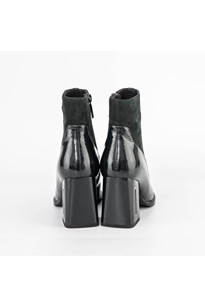 Jose Simon Women's ankle boots with thick heels K9191-1B Green