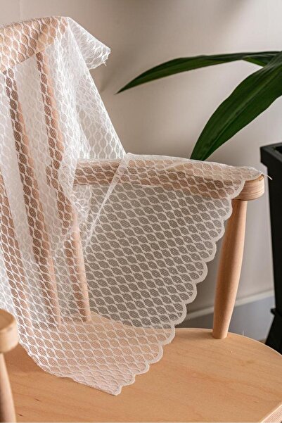 LUNETT HOME Irma34 Pattern Rarely Plied 1X2 Tulle Curtain Living Room Balcony Kitchen Tulle