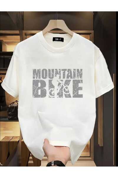 ORVIO Group Men's Mountain Bike Printed T-Shirt