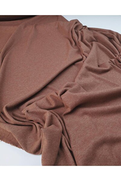 Kumaş Parça Тканина з в'язаним візерунком у вигляді кашкорсу кольору сушеної ...