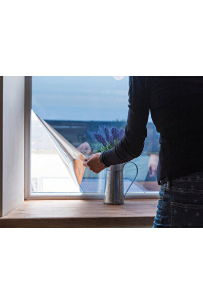 G Glixicom Reflective Window Film with UV Protection and Mirror Effect Silver 70 x 200 cm