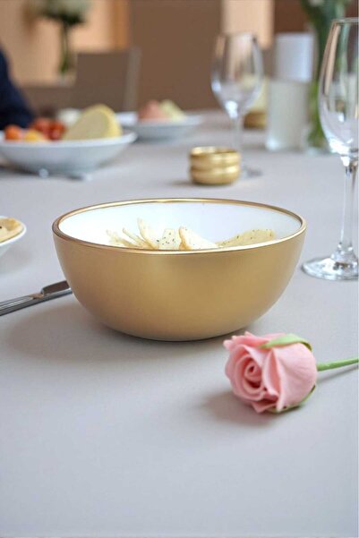 Luminarc Diwali 6 Pieces 12 cm Gilded Multi-Purpose Bowl Gld