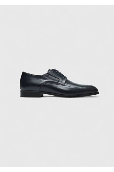 Ramsey Navy Blue Leather Classic Shoes
