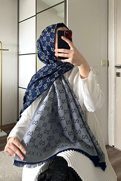 cember G desen çift taraflı pamuk şal