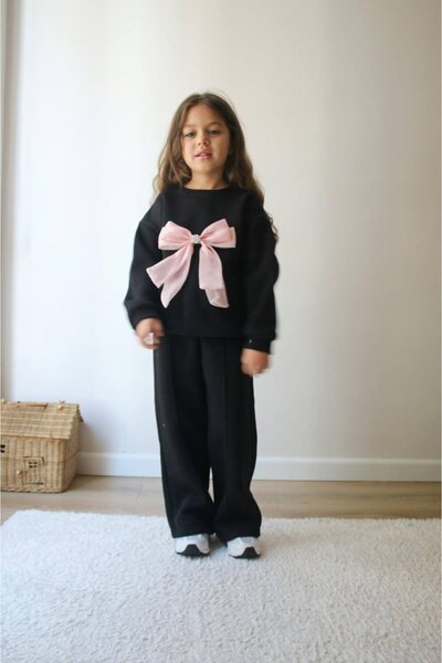 Yalçınoğlu Kids 3 Thread Thick Winter Children's Suit I Special Design Offeri...