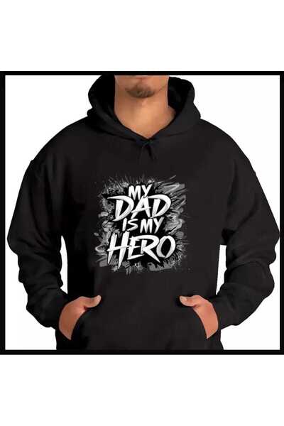 ORVIO Group هودي مكتوب عليه 'أبي هيرو'