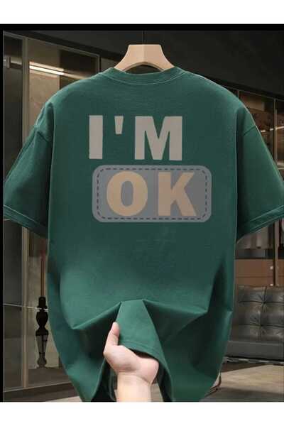 ORVIO Group T-Shirt with the Inscription, I'M Ok