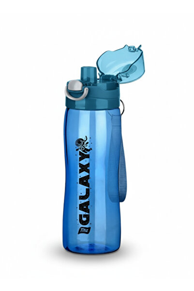 ELDİPA 750 ml Lockable Button Lid Sports Water Bottle Without Straw Water Bottle Pc Water Bottle