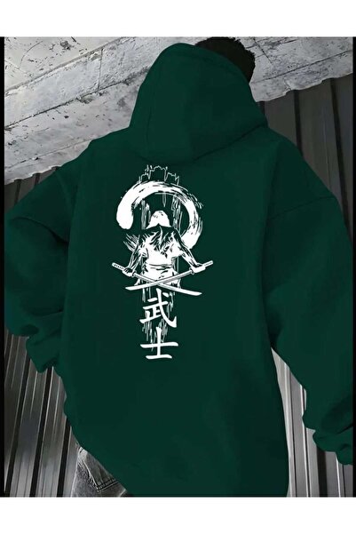 ORVIO Group هوديي ساموراي مطبوع ذو الطابع الشرقي البعيد