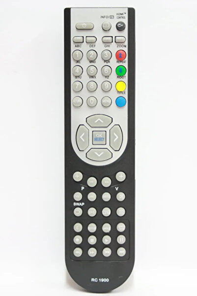 OEM Vestel RC1900 TV remote control with original appearance code ER1433 /MFY1423 (161)