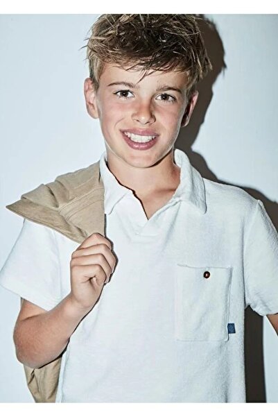 MAYORAL αγορίστικο καλοκαιρινό μπλουζάκι με γιακά πόλο 6158