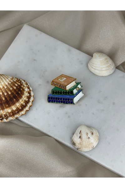 Unzilee Kitaplar Öğretmen Meslek Broş Yaka İğnesi