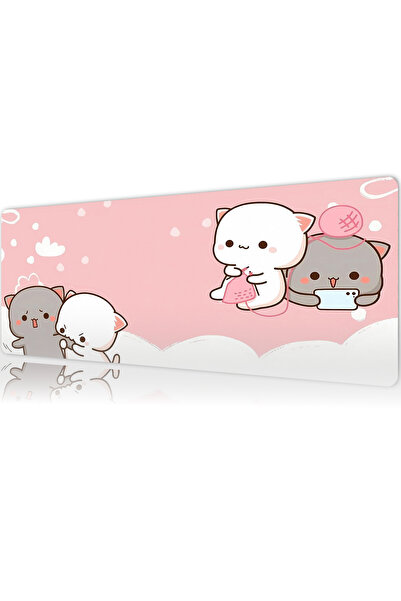 urzuva Cozy Paws 70X30 3MM Kalınlık Premium Gaming oyuncu mousepad, Anti Slip...