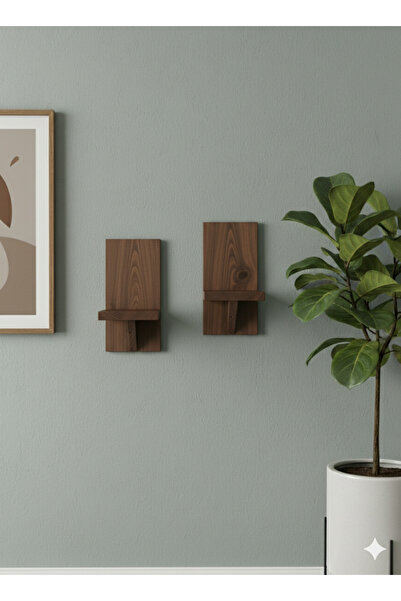 VEO STORE 2 Pieces Modern Wall Shelf