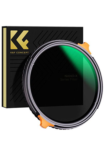 K&F CONCEPT Filtru 2 în 1 Nano X variabil ND4-ND64 și filtru CPL 37mm