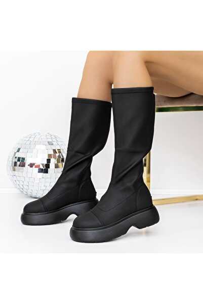 mei Γυναικείες Μπότες 3YL11 Μαύρες