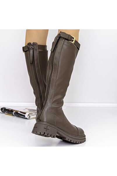 FORMAZIONE Γυναικείες Μπότες 8035 Χακί