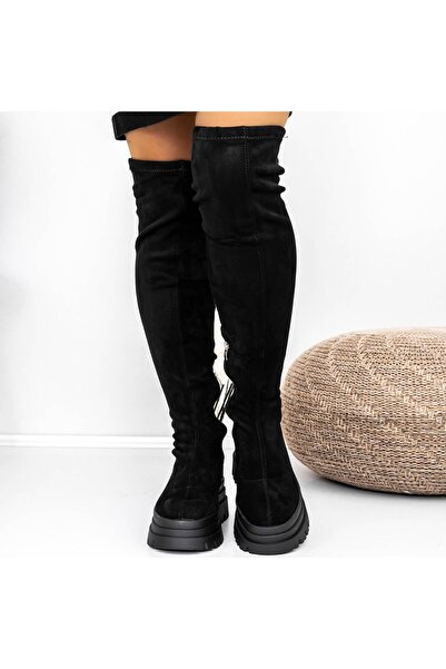 mei Cizme Dama 3WL56 Negru