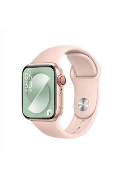 OEM Pink Smartwatch, HD Touch Screen, Bluetooth, Blood Pressure & Heart Rate Sensor