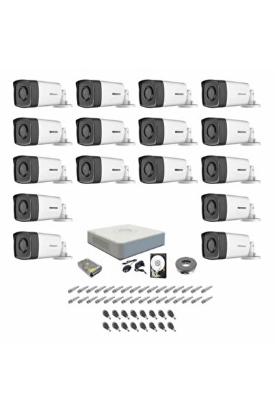 iKlass Complete surveillance system 1080P Turbo HD EXT 16 cameras IR 80 m