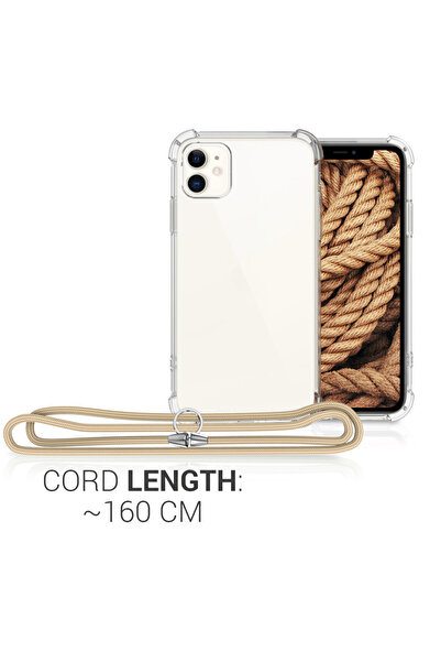 KWmobile Case for iPhone 11, Silicone, Transparent, 49740.10