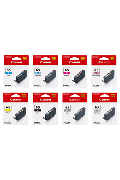 Canon CLI-65 SERİSİ KARTUŞ 8 Lİ PIXMA PRO-200