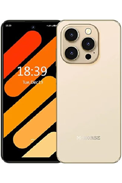 M HORSE M-Horse C67 phone, 128GB storage, 8GB RAM, dual SIM - Gold